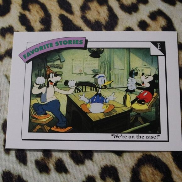 FS Lonesome Ghosts #E68 Disney Card - Picture 1 of 2
